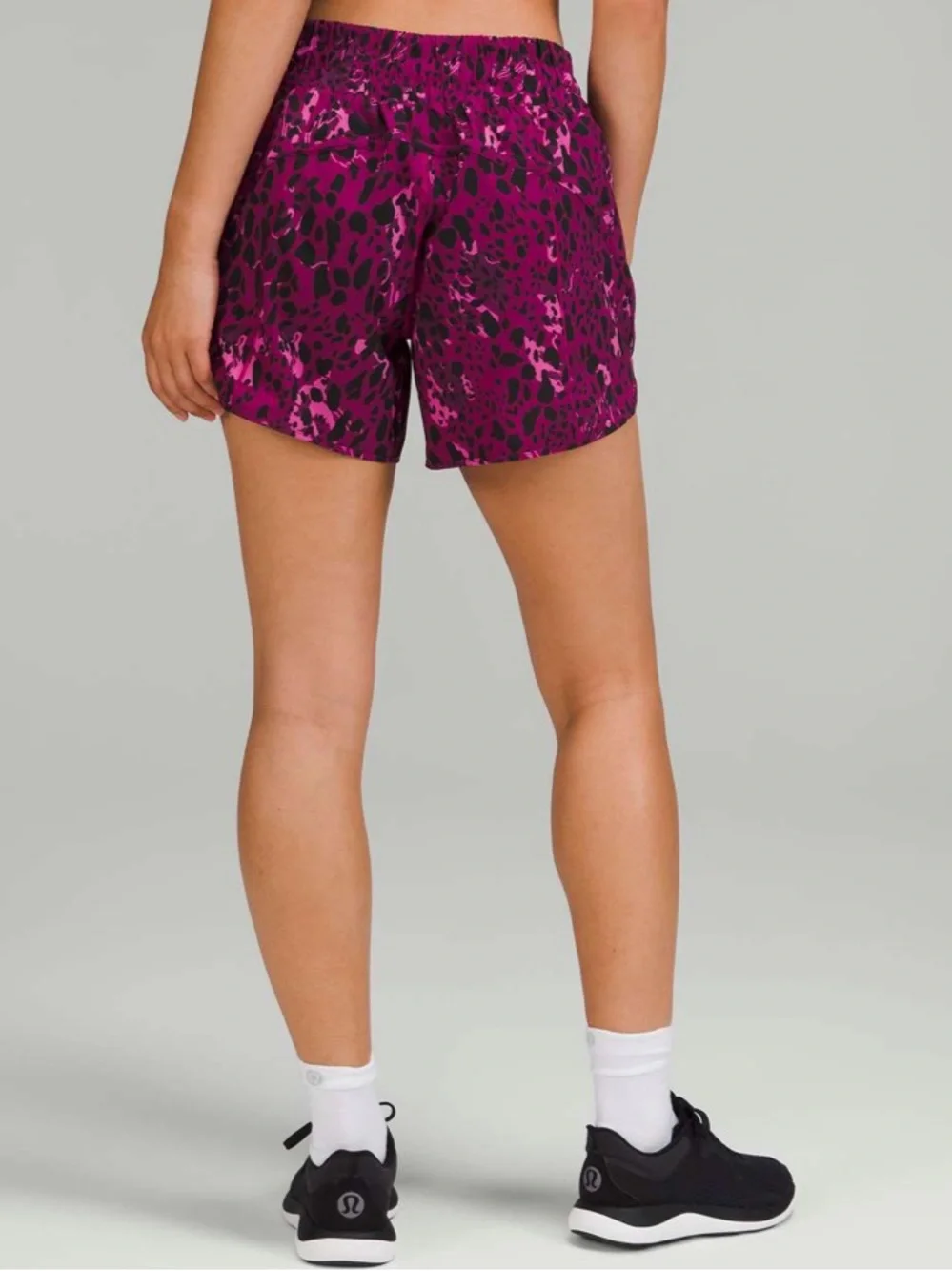 LULULEMON. Track That Shorts. Animal Print. Size 6.